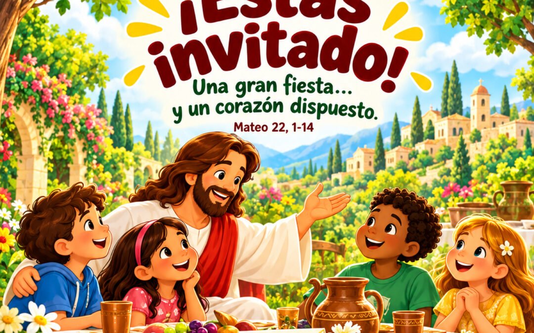 ¡Estás invitado! | Evangelio Kids – 11 de octubre de 2026